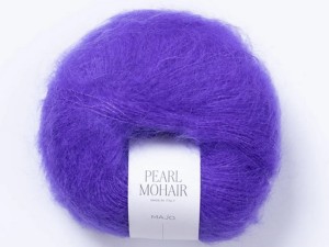 Włóczka Majo Garn Pearl Mohair grape 402