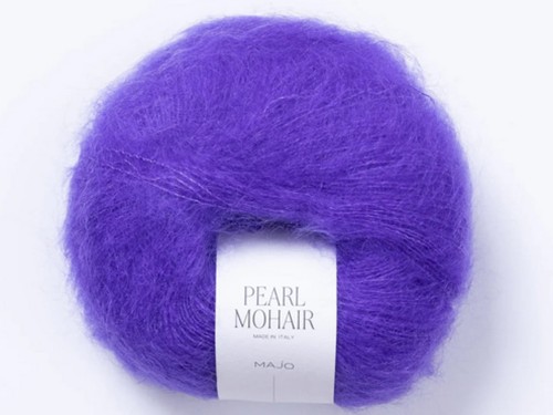 Włóczka Majo Garn Pearl Mohair grape 402