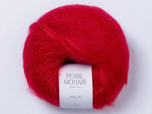 Włóczka Majo Garn Pearl Mohair cherry 900