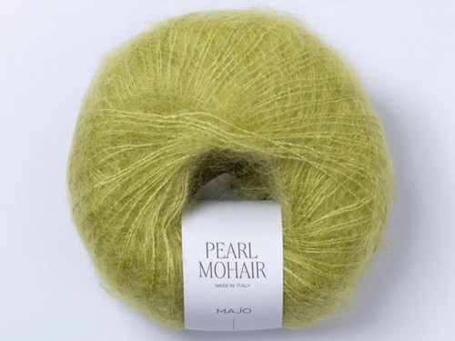 Włóczka Majo Garn Pearl Mohair pistachio 701