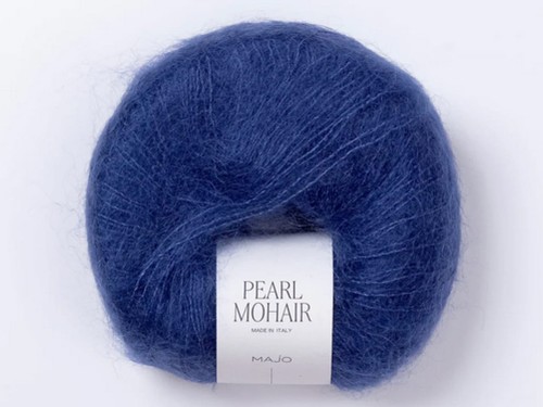 Włóczka Majo Garn Pearl Mohair denim 506