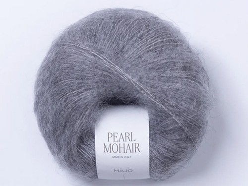 Włóczka Majo Garn Pearl Mohair slate 601