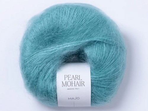 Włóczka Majo Garn Pearl Mohair aqua 800