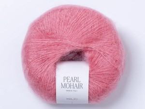 Włóczka Majo Garn Pearl Mohair rose 203