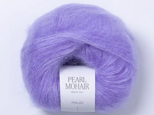 Włóczka Majo Garn Pearl Mohair anemone 400