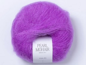 Włóczka Majo Garn Pearl Mohair mauve 403