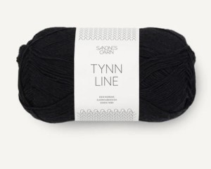 Włóczka Sandnes Garn Tynn  Line czarny 1099