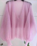 Włóczka Gabo Wool Mohsilko  mglista peonia 4520
