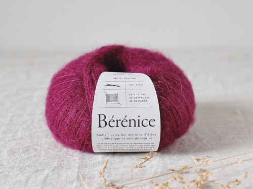 Włóczka De Rerum Natura Bérénice confiture de rose 08