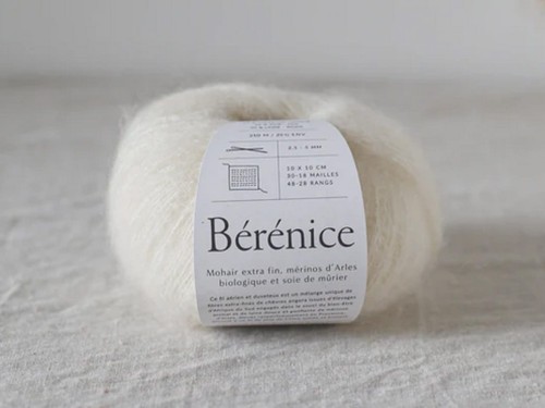 Włóczka De Rerum Natura Bérénice creme 20