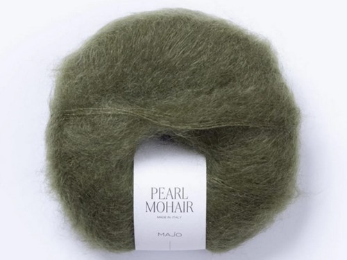 Włóczka Majo Garn Pearl Mohair moss 703