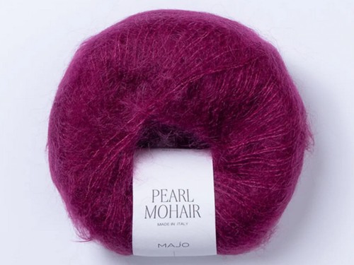 Włóczka Majo Garn Pearl Mohair mulberry 901