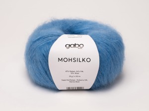 Włóczka Gabo Wool Mohsilko himalajski błękit 4444