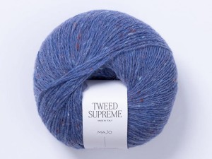 Włóczka Majo Garn Tweed Supreme steel blue 510