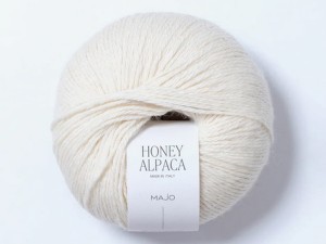 Włóczka Majo Garn Honey Alpaca ivory 100
