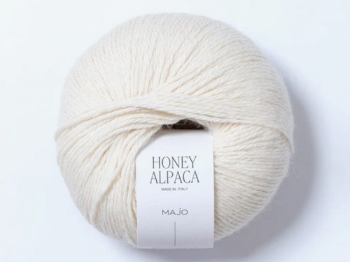 Włóczka Majo Garn Honey Alpaca ivory 100