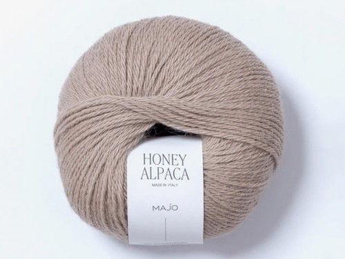 Włóczka Majo Garn Honey Alpaca dusty latte 119