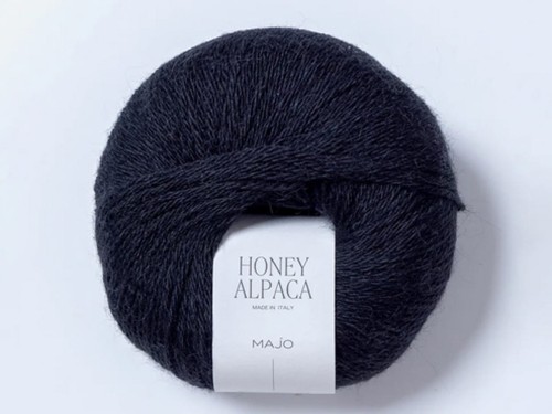Włóczka Majo Garn Honey Alpaca black 603
