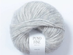Włóczka Majo Garn Puno Fine soft grey 604