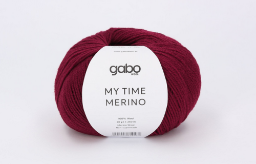 Włóczka Gabo Wool My Time Merino wino 9015