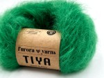 Włóczka Furora Yarns wełna merino z alpaką suri TIYA  zielony