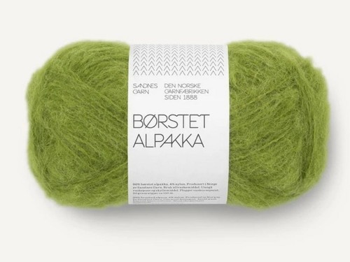 Włóczka Sandnes Garn Borstet Alpakka matcha 9564