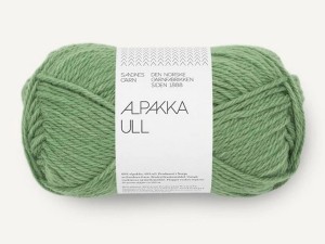 Włóczka Sandnes Garn Alpakka Ull zielona winnica 8753