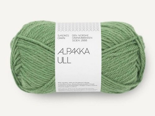 Włóczka Sandnes Garn Alpakka Ull zielona winnica 8753