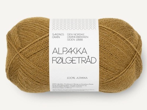 Włóczka Sandnes Garn Alpakka Folgetrad 2152 stare złoto
