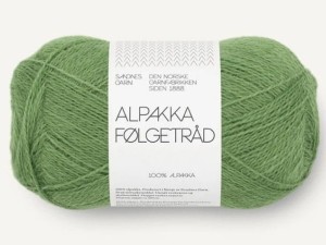 Włóczka Sandnes Garn Alpakka Folgetrad 8753 zielona winnica