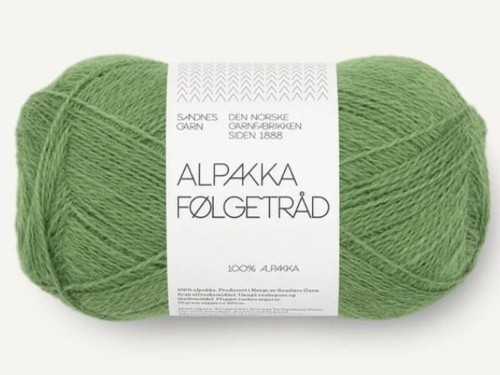 Włóczka Sandnes Garn Alpakka Folgetrad 8753 zielona winnica