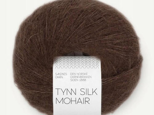 Włóczka Sandnes Garn Tynn Silk Mohair kakao 3091