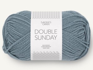 Włóczka Sandnes Garn Double Sunday szaro niebieski 6051