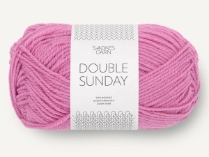 Włóczka Sandnes Garn Double Sunday szokujacy róż 4626