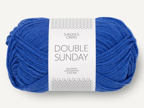 Włóczka Sandnes Garn Double Sunday niebieski neon  5845