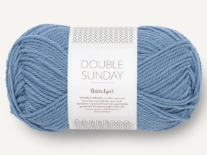 Włóczka Sandnes Garn Double Sunday niebieski 6043 by PetiteKnit