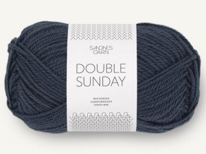 Włóczka Sandnes Garn Double Sunday niebieska noc 6580