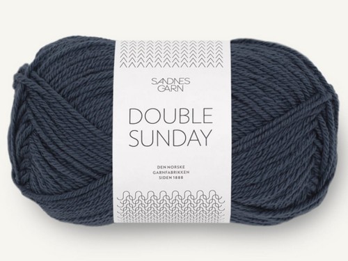 Włóczka Sandnes Garn Double Sunday niebieska noc 6580