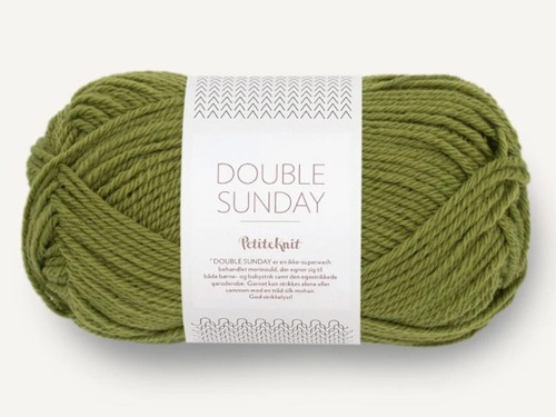 Włóczka Sandnes Garn Double Sunday matcha 9564 by PetiteKnit