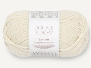 Włóczka Sandnes Garn Double Sunday ecru 1012 by PetiteKnit
