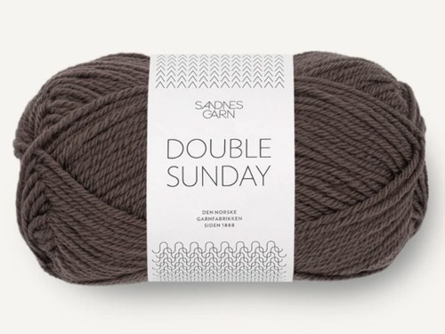 Włóczka Sandnes Garn Double Sunday ciemna czekolada 3880