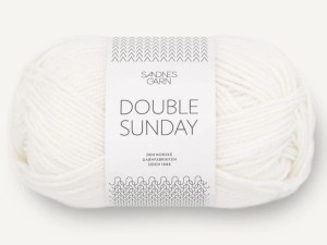Włóczka Sandnes Garn Double Sunday biały 1001