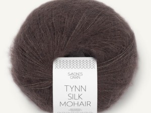 Włóczka Sandnes Garn Tynn Silk Mohair ciemna czekolada 3880