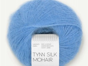 Włóczka Sandnes Garn Tynn Silk Mohair prowansalski błękit 5824