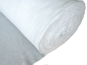 Dresówka drapana 280g  jasny szary  melanż